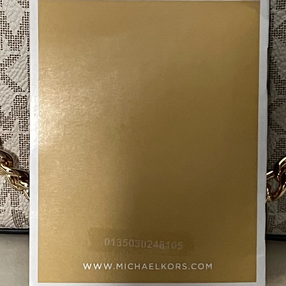 NWOT✨ Michael Kors Jet Set Large Logo Crossbody - Picture 10 of 11